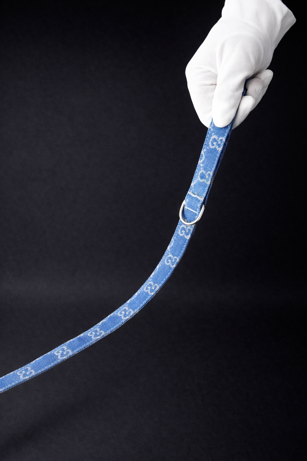 Milan - Denim Collar + Leash-2