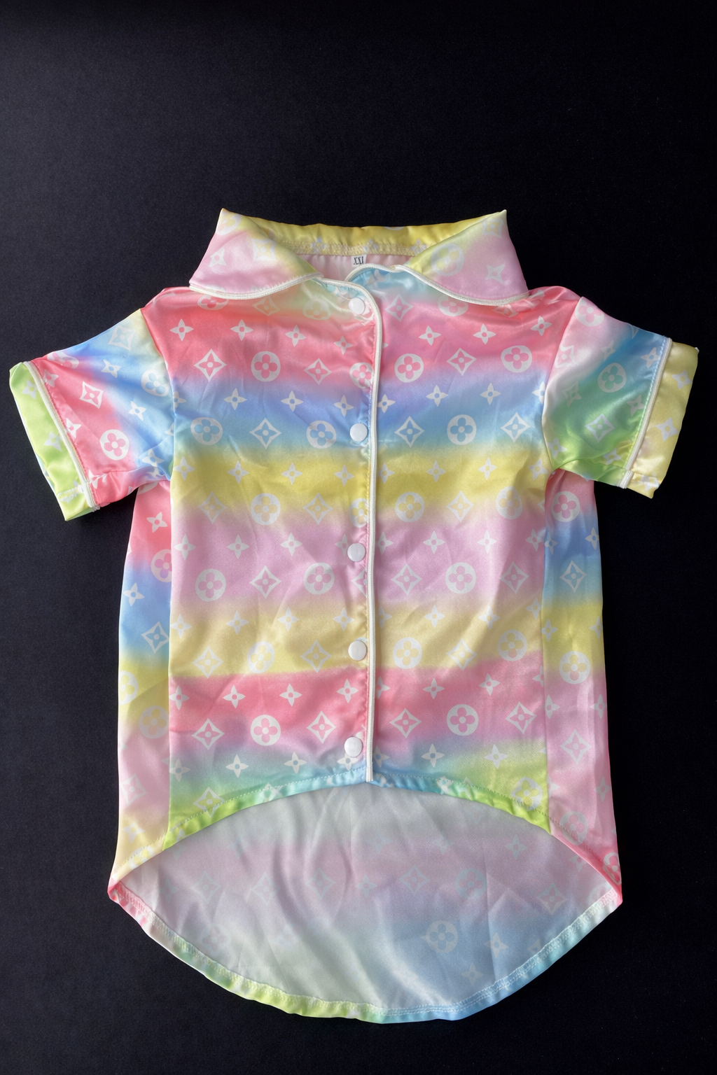 Paris - Rainbow Pajama Top-2