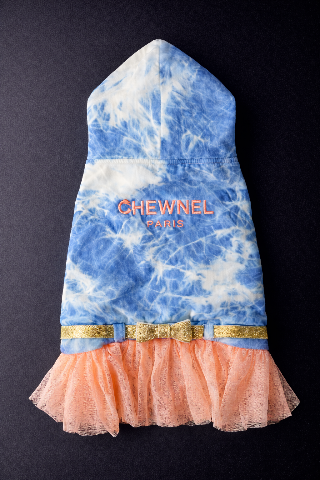 Chewnel Acid Wash Hoodie-3