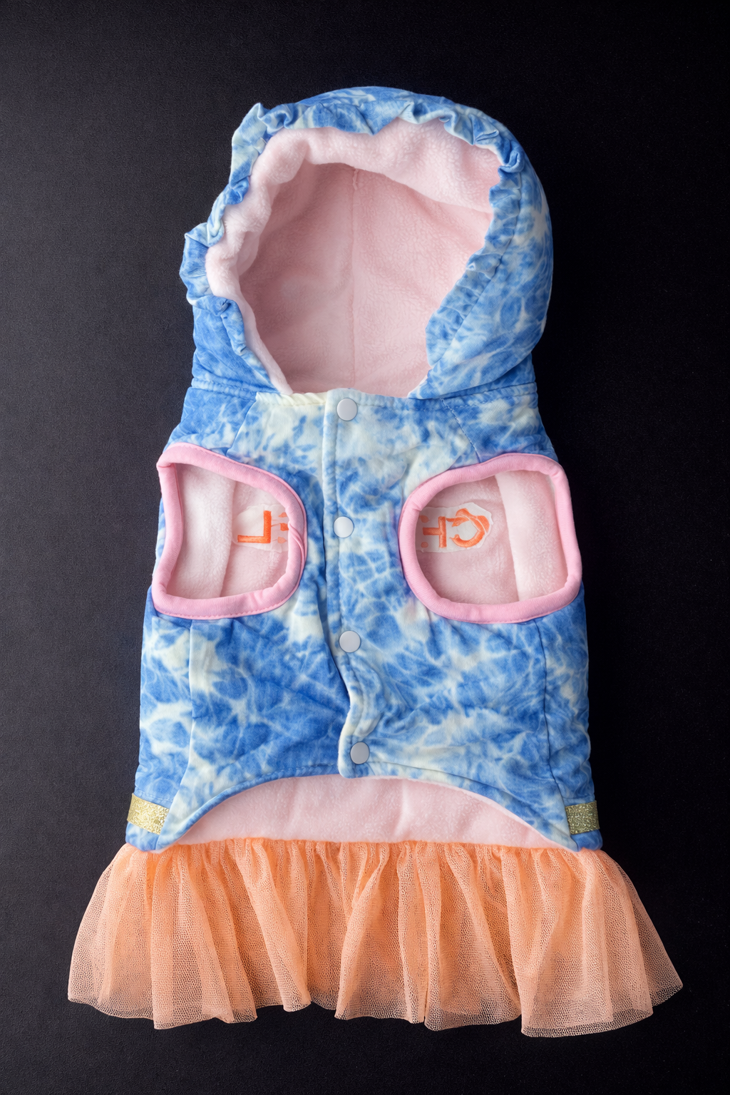 Chewnel Acid Wash Hoodie-4