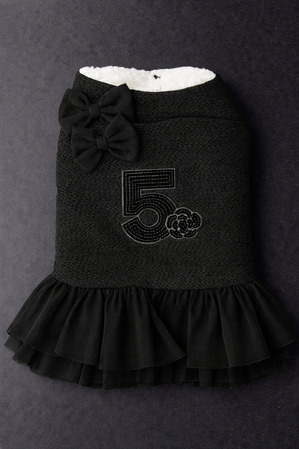 Mademoiselle Tweed Dress-6