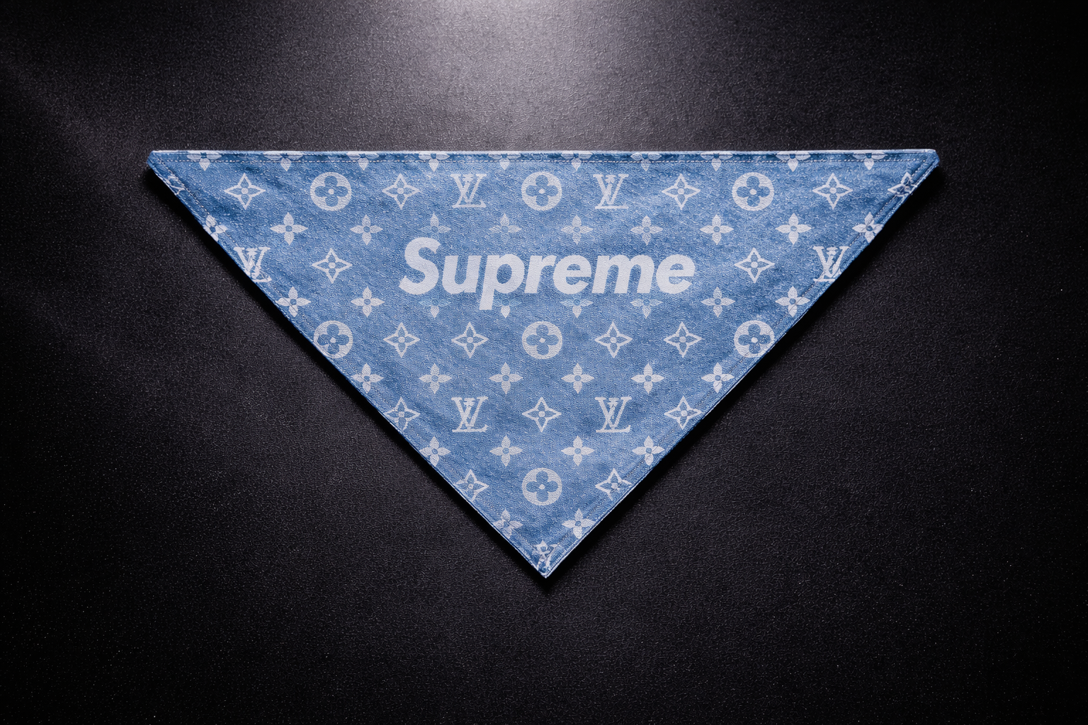 Soho Meets Paris Denim Bandana-2