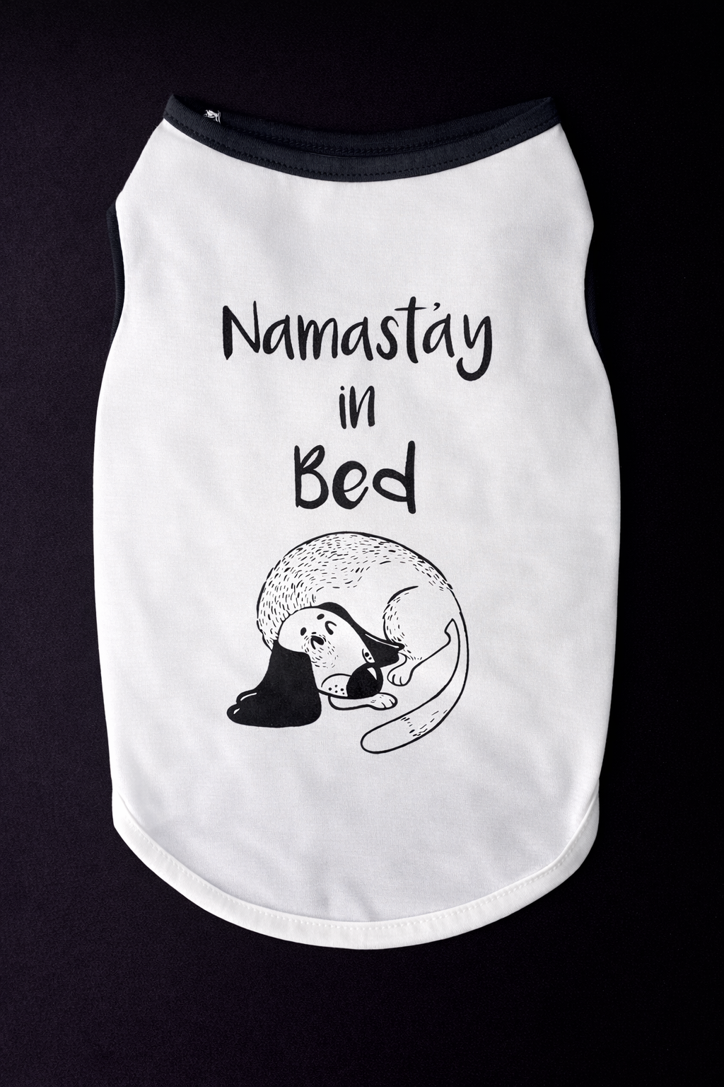 Namastay in Bed T-shirt-3