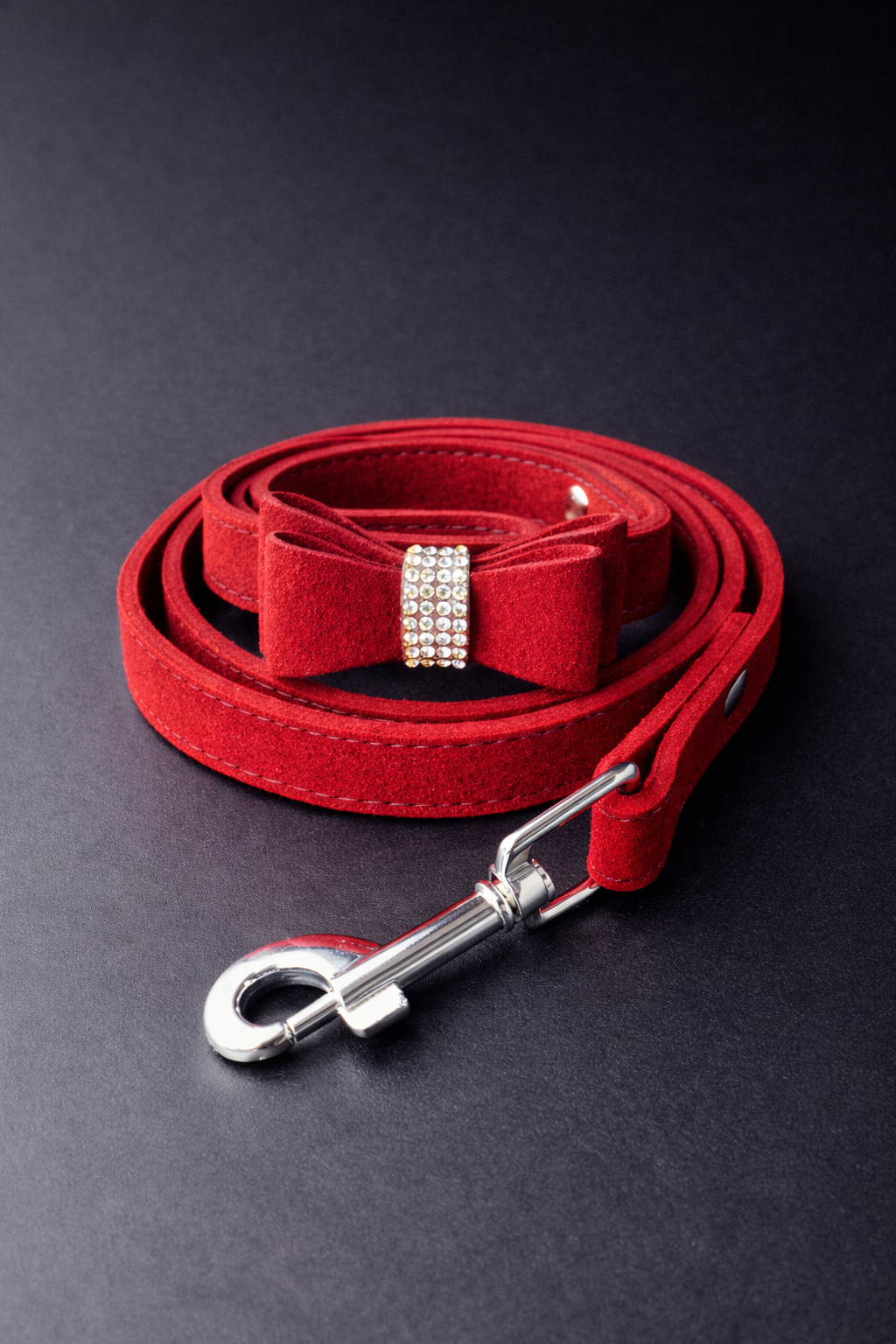 Hayworth Crystal Handle Leash-5