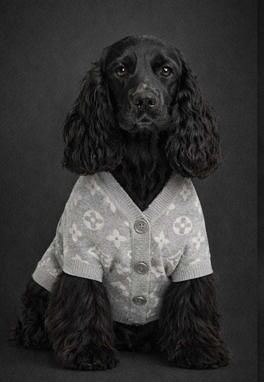 Paris - Monogram Cardigan