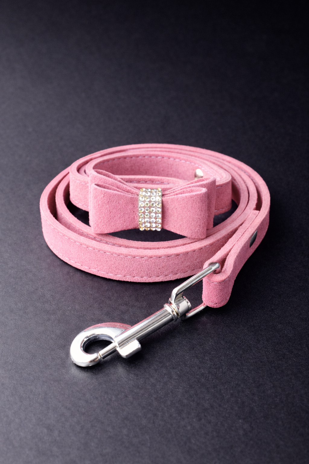 Hayworth Crystal Handle Leash-2