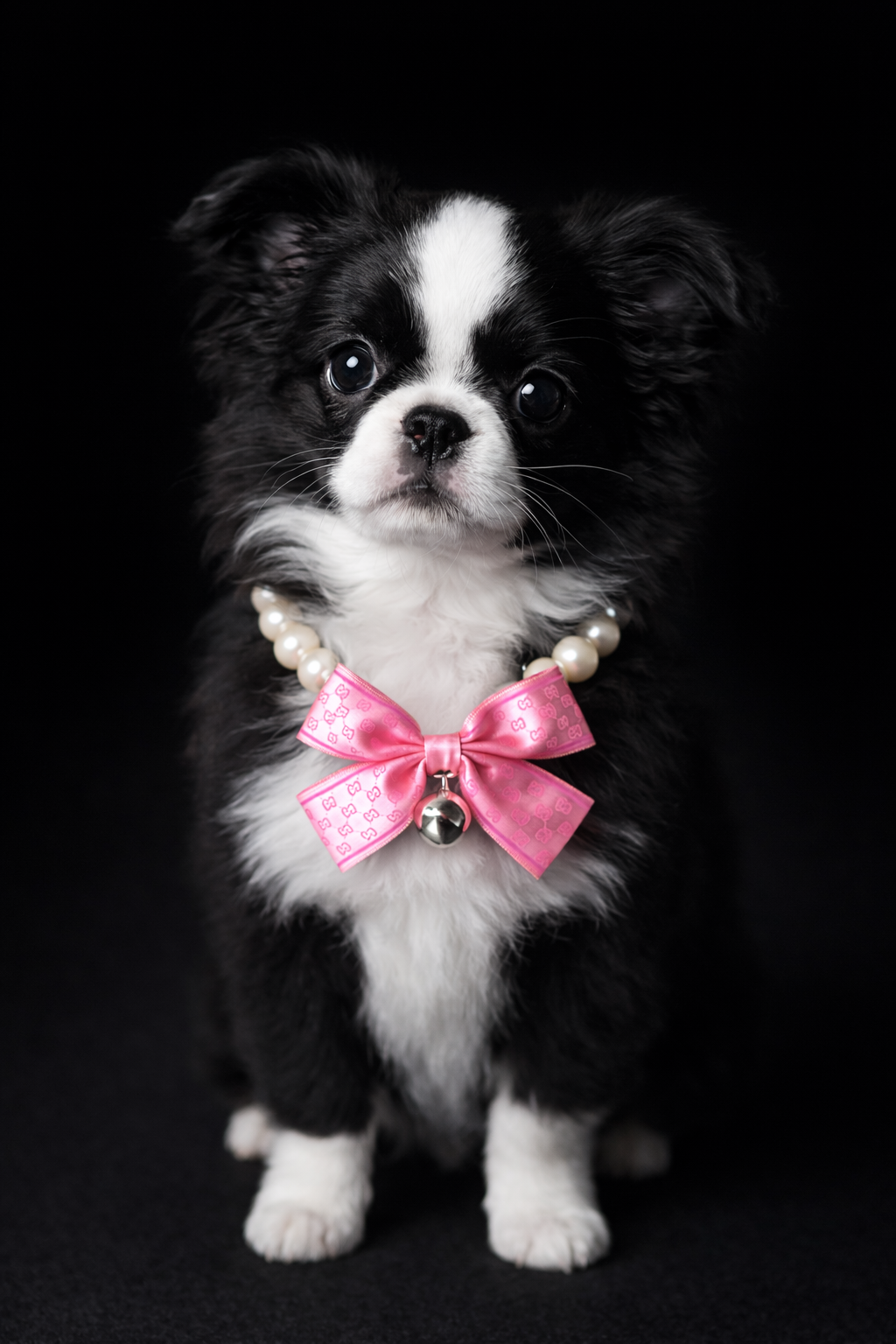 Bow Pearl Necklace-3