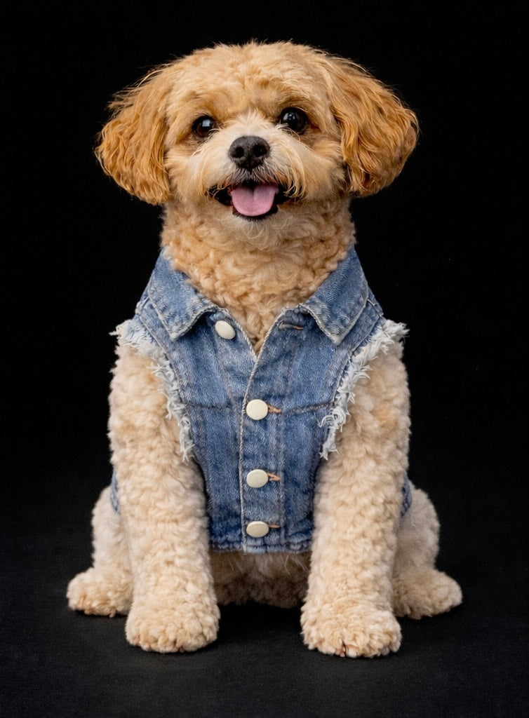 Pawlenciaga Denim Vest-4