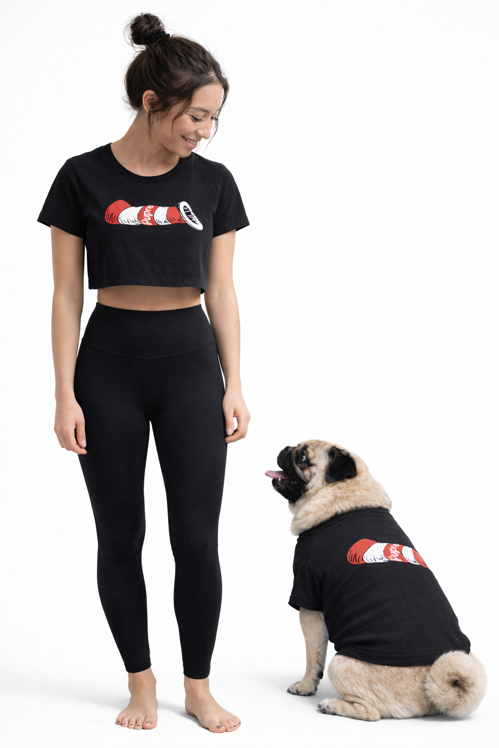 Pupreme Crop Top Human-2