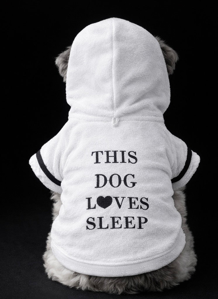 This Dog Loves Sleep Robe-3