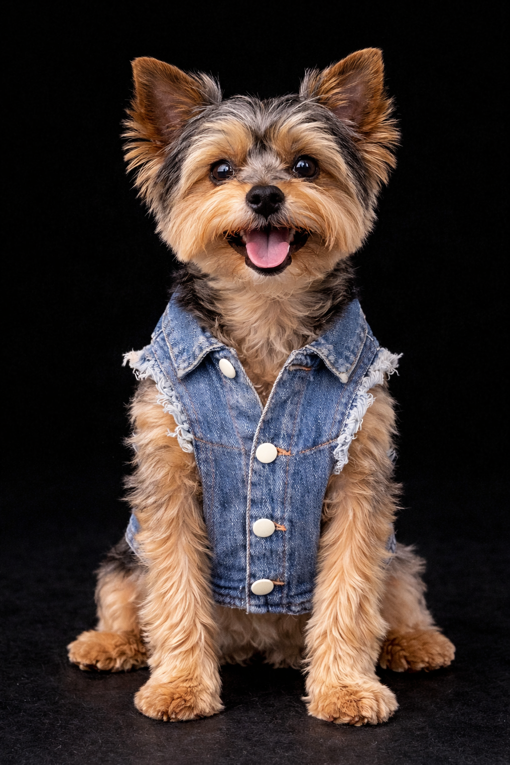Pawlenciaga Denim Vest-2